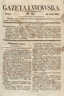 Gazeta Lwowska. 1840, nr 39