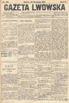 Gazeta Lwowska. 1891, nr 219