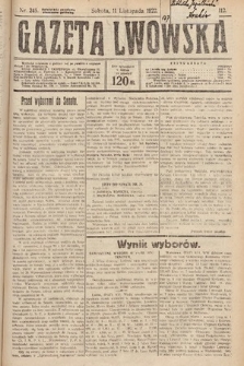 Gazeta Lwowska. 1922, nr 245