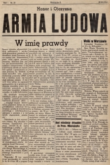 Armia Ludowa : wydanie A. R.1 1944, nr 27 (29 lipca 1944)