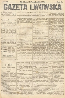 Gazeta Lwowska. 1891, nr 231