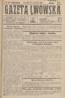 Gazeta Lwowska. 1922, nr 252