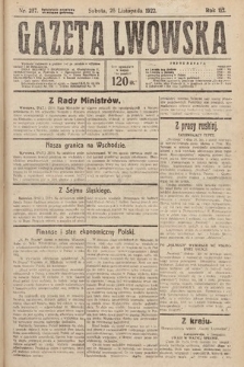 Gazeta Lwowska. 1922, nr 257