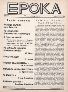 Epoka. 1937, nr 3