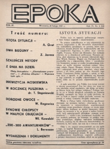 Epoka. 1937, nr 4