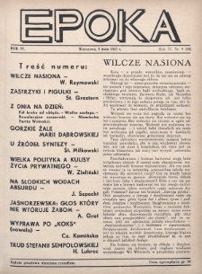 Epoka. 1937, nr 9