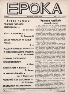 Epoka. 1937, nr 10