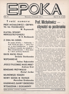 Epoka. 1937, nr 22