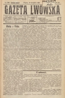 Gazeta Lwowska. 1922, nr 283