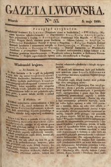 Gazeta Lwowska. 1840, nr 53