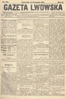 Gazeta Lwowska. 1891, nr 258