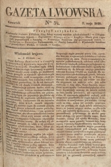Gazeta Lwowska. 1840, nr 54
