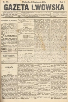 Gazeta Lwowska. 1891, nr 261