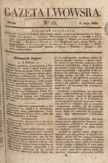 Gazeta Lwowska. 1840, nr 55