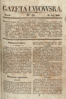 Gazeta Lwowska. 1840, nr 56