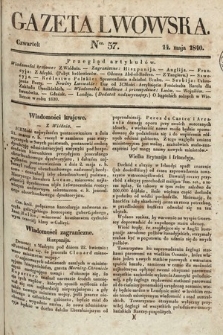 Gazeta Lwowska. 1840, nr 57