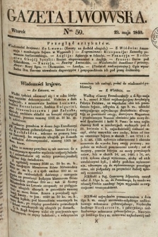 Gazeta Lwowska. 1840, nr 59