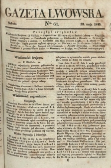 Gazeta Lwowska. 1840, nr 61