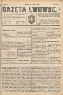 Gazeta Lwowska. 1919, nr 34