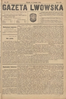 Gazeta Lwowska. 1919, nr 37