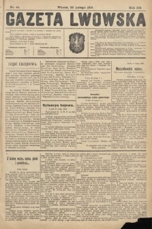 Gazeta Lwowska. 1919, nr 46