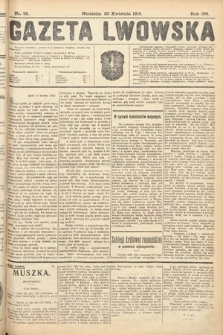 Gazeta Lwowska. 1919, nr 92