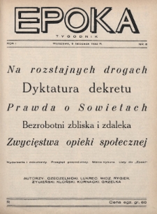 Epoka. 1932, nr 6