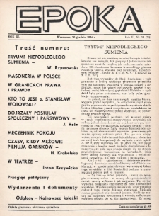 Epoka. 1936, nr 14