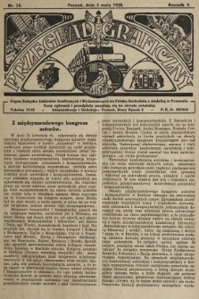 Przegląd Graficzny : Organ Związku Zakładów Graficznych i Wydawniczych na Polskę Zachodnią z siedzibą w Poznaniu. R. 9, 1928, nr 18