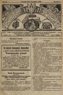 Przegląd Graficzny : organ Korporacyj Zakładów Graficznych i Wydawniczych na Ziemiach Zachodnich. R. 9, 1928, nr 51