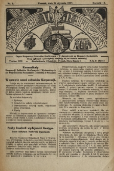 Przegląd Graficzny : organ Korporacyj Zakładów Graficznych i Wydawniczych na Ziemiach Zachodnich. R. 10, 1929, nr 4