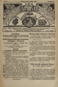 Przegląd Graficzny : organ Korporacyj Zakładów Graficznych i Wydawniczych na Ziemiach Zachodnich. R. 10, 1929, nr 5