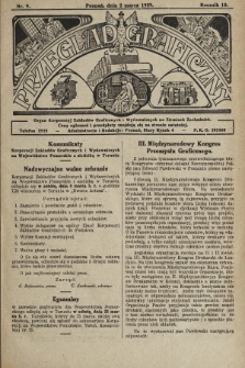 Przegląd Graficzny : organ Korporacyj Zakładów Graficznych i Wydawniczych na Ziemiach Zachodnich. R. 10, 1929, nr 9