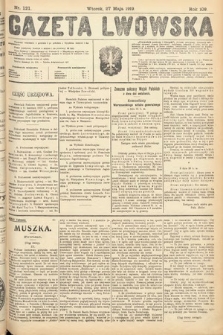 Gazeta Lwowska. 1919, nr 121