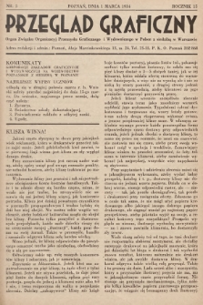 Przegląd Graficzny : Organ Związku Organizacyj Przemysłu Graficznego i Wydawniczego w Polsce z siedzibą w Warszawie. R. 15, 1934, nr 5