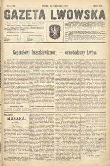 Gazeta Lwowska. 1919, nr 133