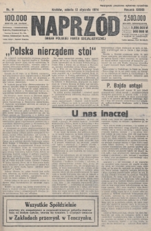 Naprzód : organ Polskiej Partji Socjalistycznej. 1924, nr 9
