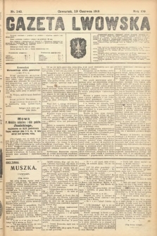 Gazeta Lwowska. 1919, nr 140