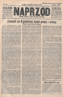 Naprzód : organ Polskiej Partji Socjalistycznej. 1924, nr 60