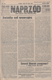 Naprzód : organ Polskiej Partji Socjalistycznej. 1924, nr 119