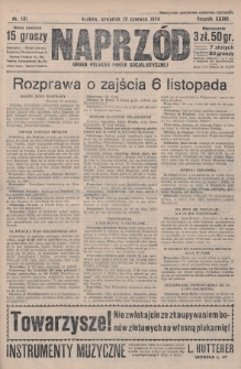 Naprzód : organ Polskiej Partji Socjalistycznej. 1924, nr 131