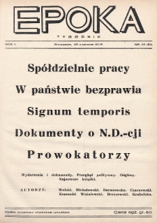 Epoka. 1933, nr 26