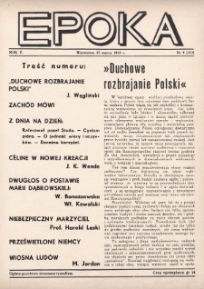 Epoka. 1938, nr 9