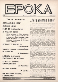 Epoka. 1938, nr 10
