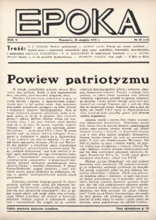 Epoka. 1938, nr 24