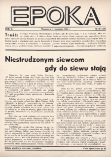 Epoka. 1938, nr 25