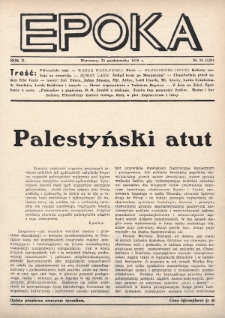 Epoka. 1938, nr 30