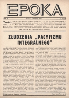 Epoka. 1938, nr 31