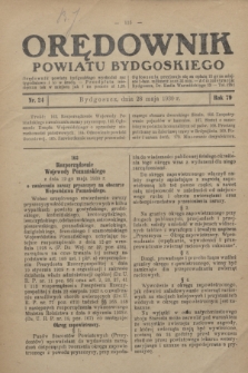 Orędownik Powiatu Bydgoskiego : wychodzi raz tygodniowo i to w środę. R.79, nr 24 (28 maja 1930)