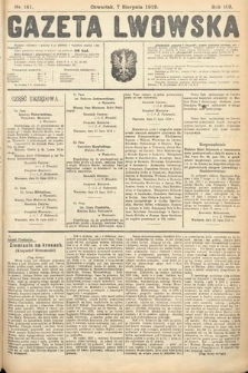 Gazeta Lwowska. 1919, nr 181